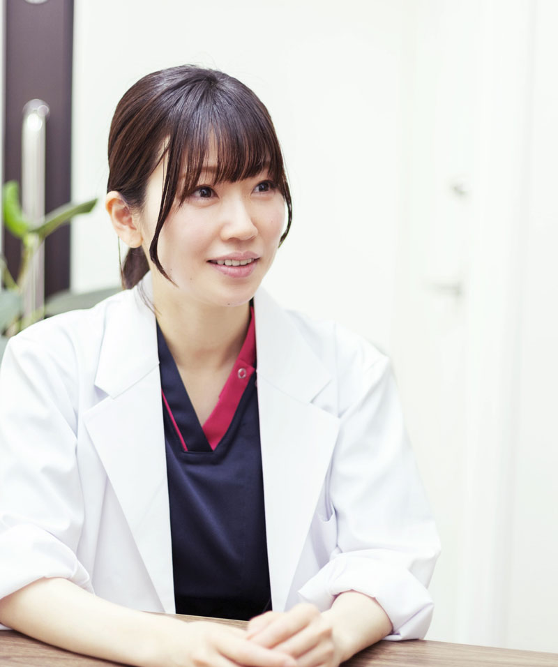 インタビューの様子