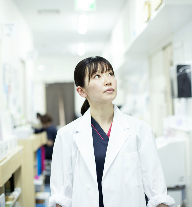 インタビューの様子