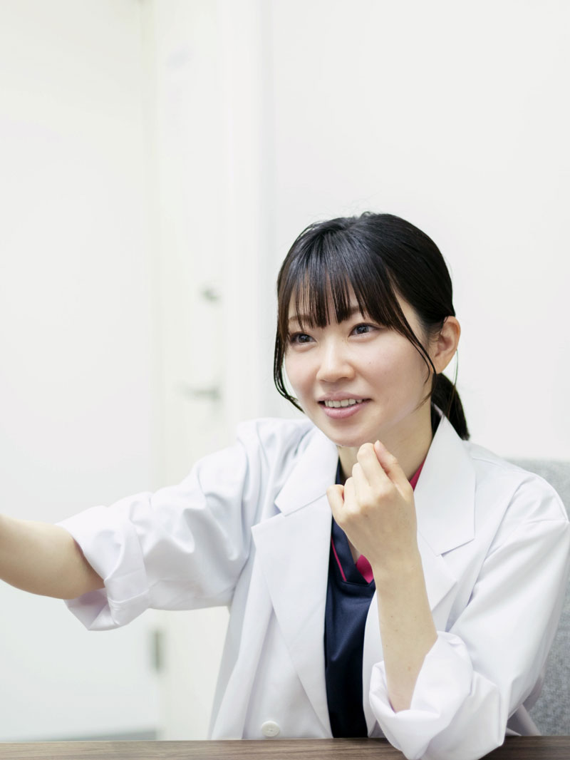 インタビューの様子