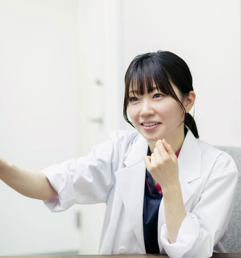 インタビューの様子