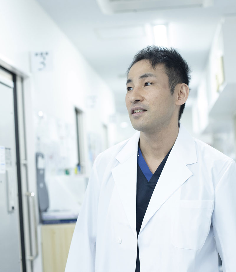 インタビューの様子