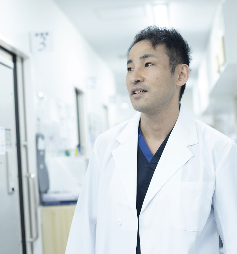 インタビューの様子