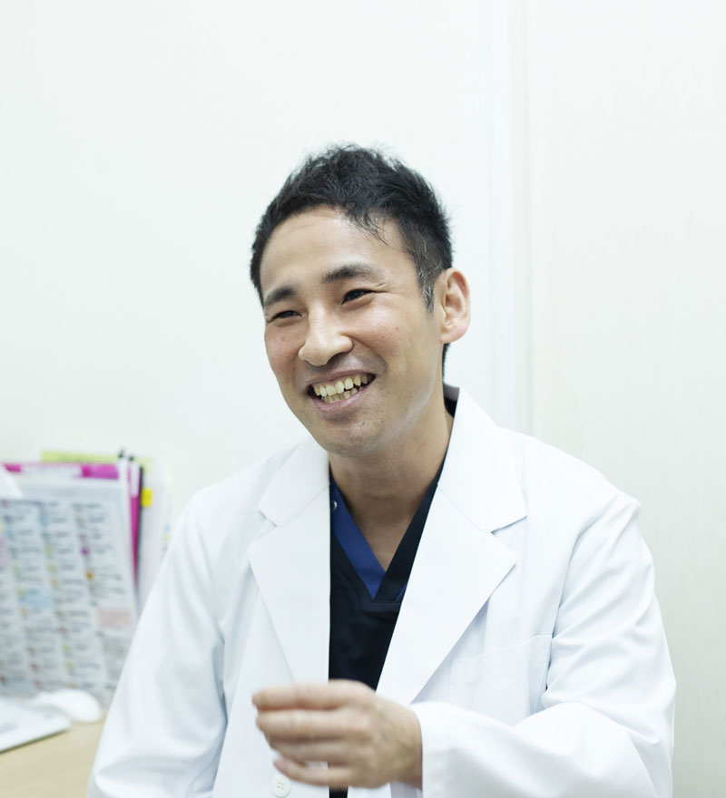 インタビューの様子