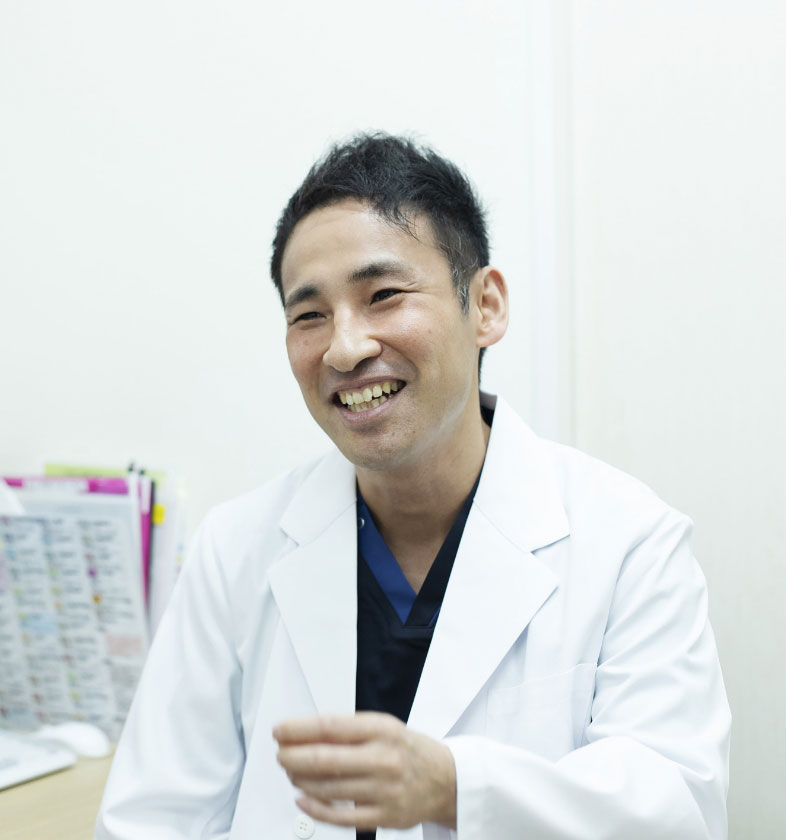 インタビューの様子