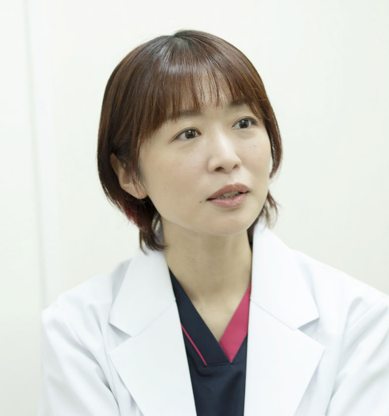 インタビューの様子