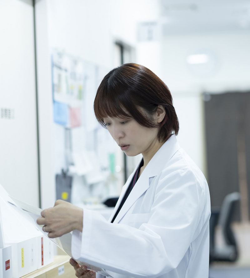 インタビューの様子