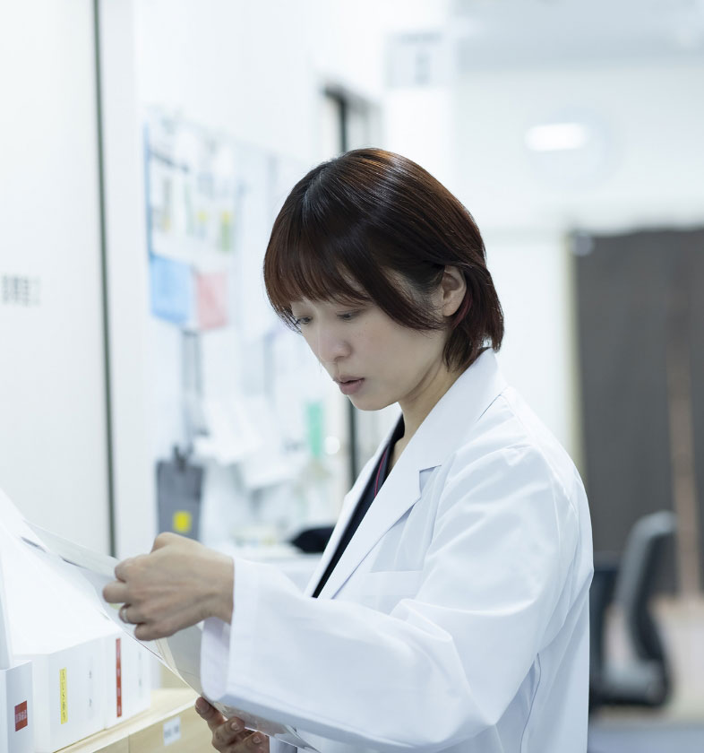 インタビューの様子