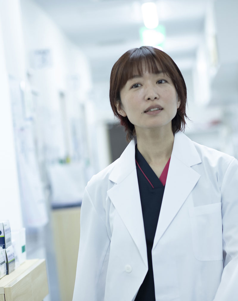 インタビューの様子