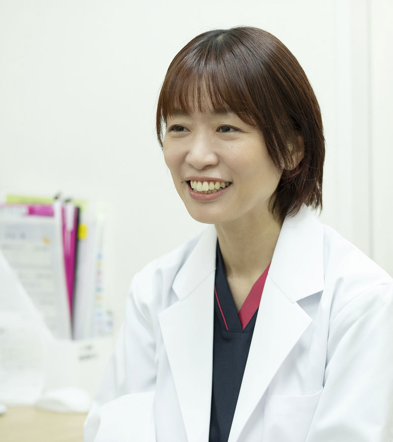インタビューの様子